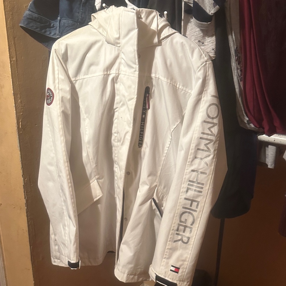 Tommy Hilfiger White Performance Jacket